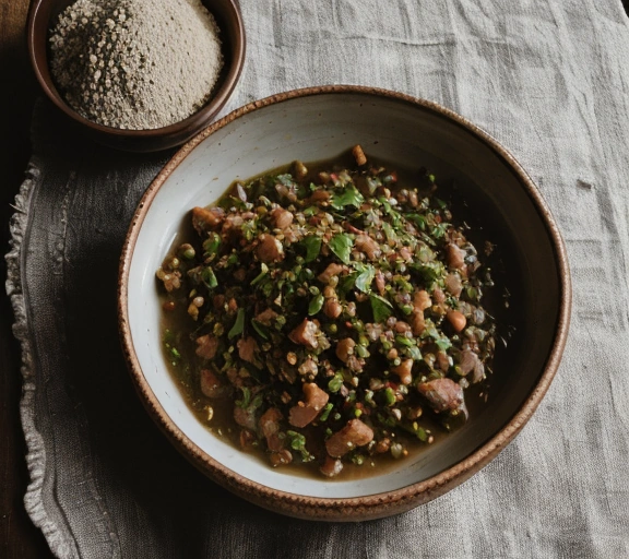 Swahili Kokos-Bohnen-Reis